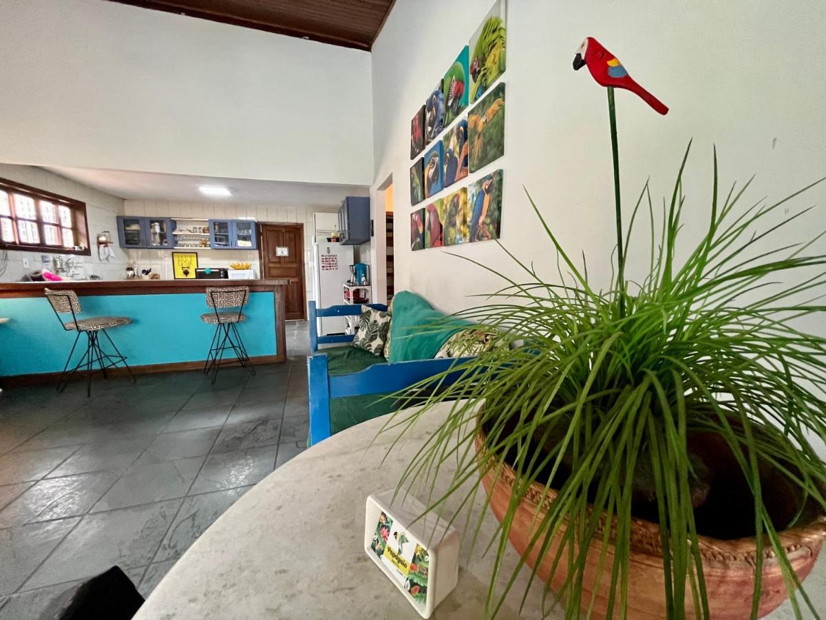 Hostel Papagaio Vila do Abraao Bagian luar foto
