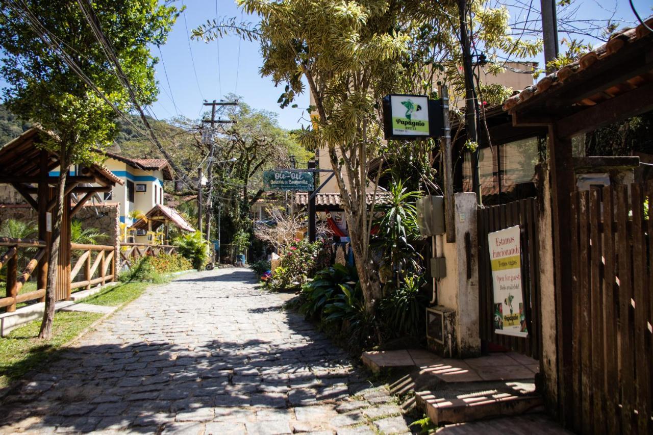Hostel Papagaio Vila do Abraao Bagian luar foto