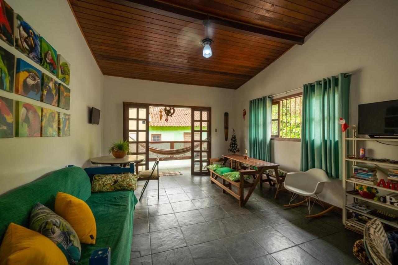 Hostel Papagaio Vila do Abraao Bagian luar foto